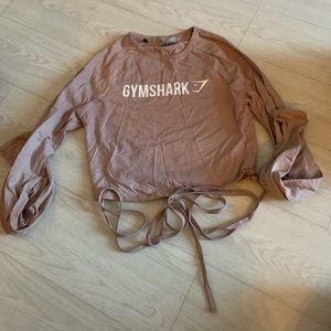 Gymshark Crop Long Sleeve Top 🌸